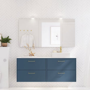 Dansani Inzo Classic Glatt Servantskap 2 skuff B60-120xH64xD44cm