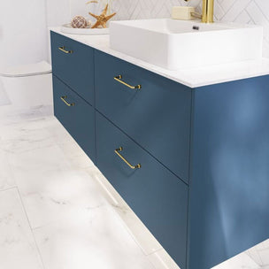 Dansani Inzo Classic Glatt Servantskap 2 skuff B60-120xH64xD44cm