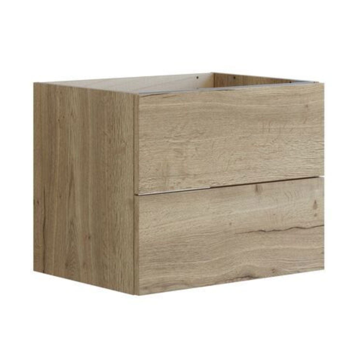 Dansani Inzo Glatt Servantskap 2 skuff H48 Natur eik / 60cm Dansani Servantskap DA-U19-1049