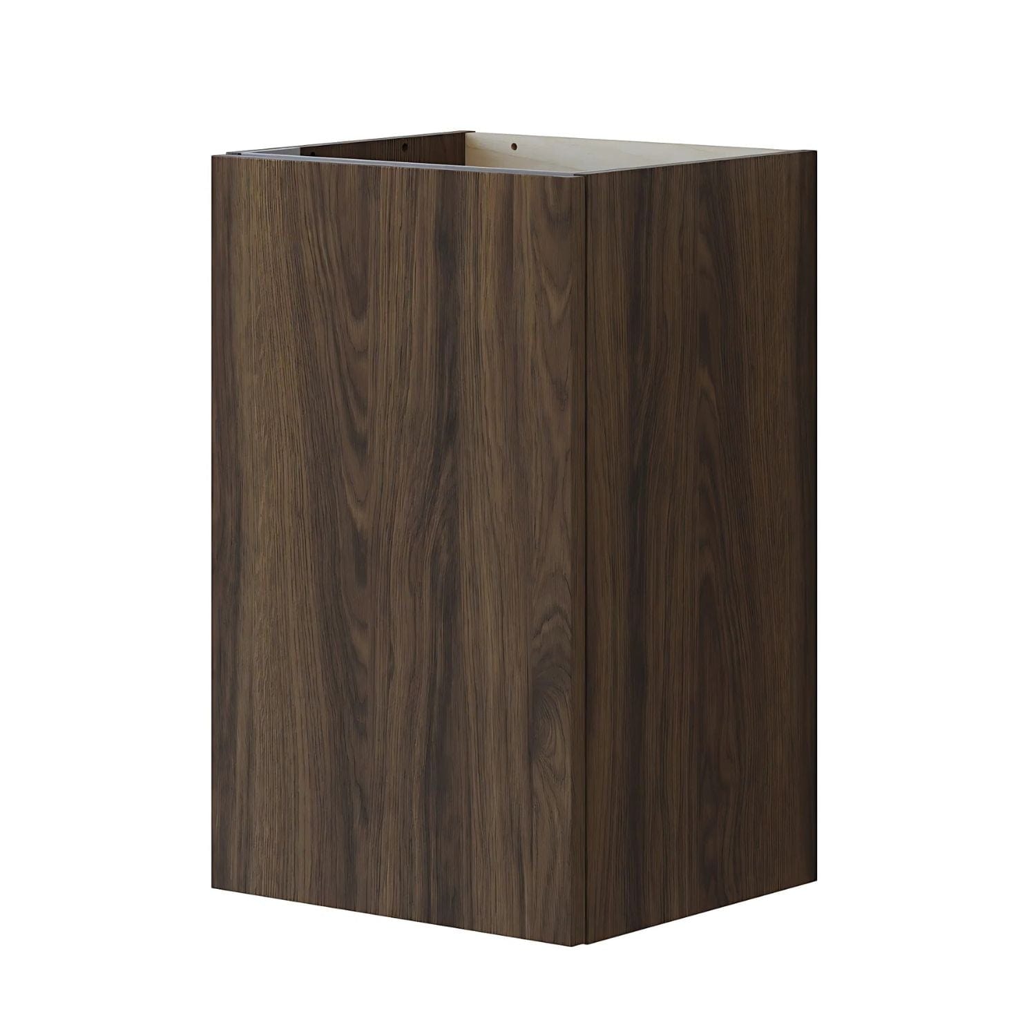 Dansani Inzo Glatt Servantskap Slim 1 Dør B40xH64xD35cm Brun eik / Venstre hengslet Dansani Servantskap DA-U02-1252