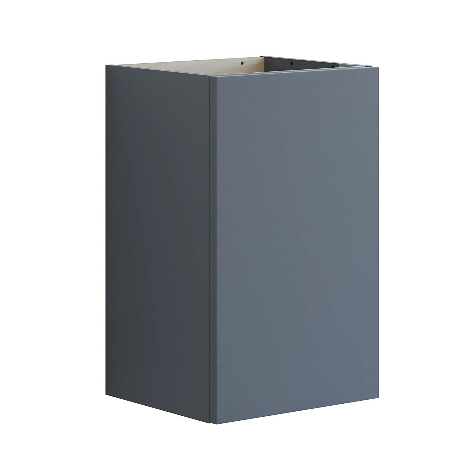 Dansani Inzo Glatt Servantskap Slim 1 Dør B40xH64xD35cm Grå matt / Høyre hengslet Dansani Servantskap DA-U02-1103