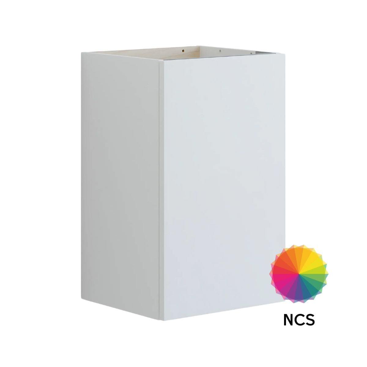 Dansani Inzo Glatt Servantskap Slim 1 Dør B40xH64xD35cm NCS farge / Høyre hengslet Dansani Servantskap DA-U02-1199