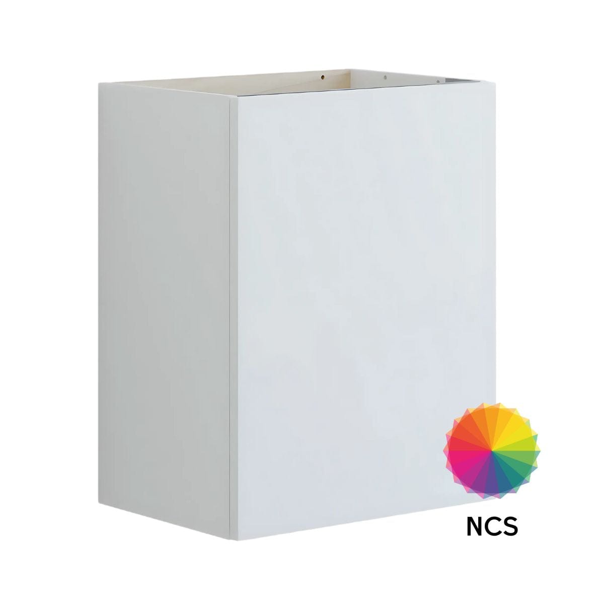 Dansani Inzo Glatt Servantskap Slim 1 Dør B50xH64xD35cm NCS farge / Høyre hengslet Dansani Servantskap DA-U03-1199