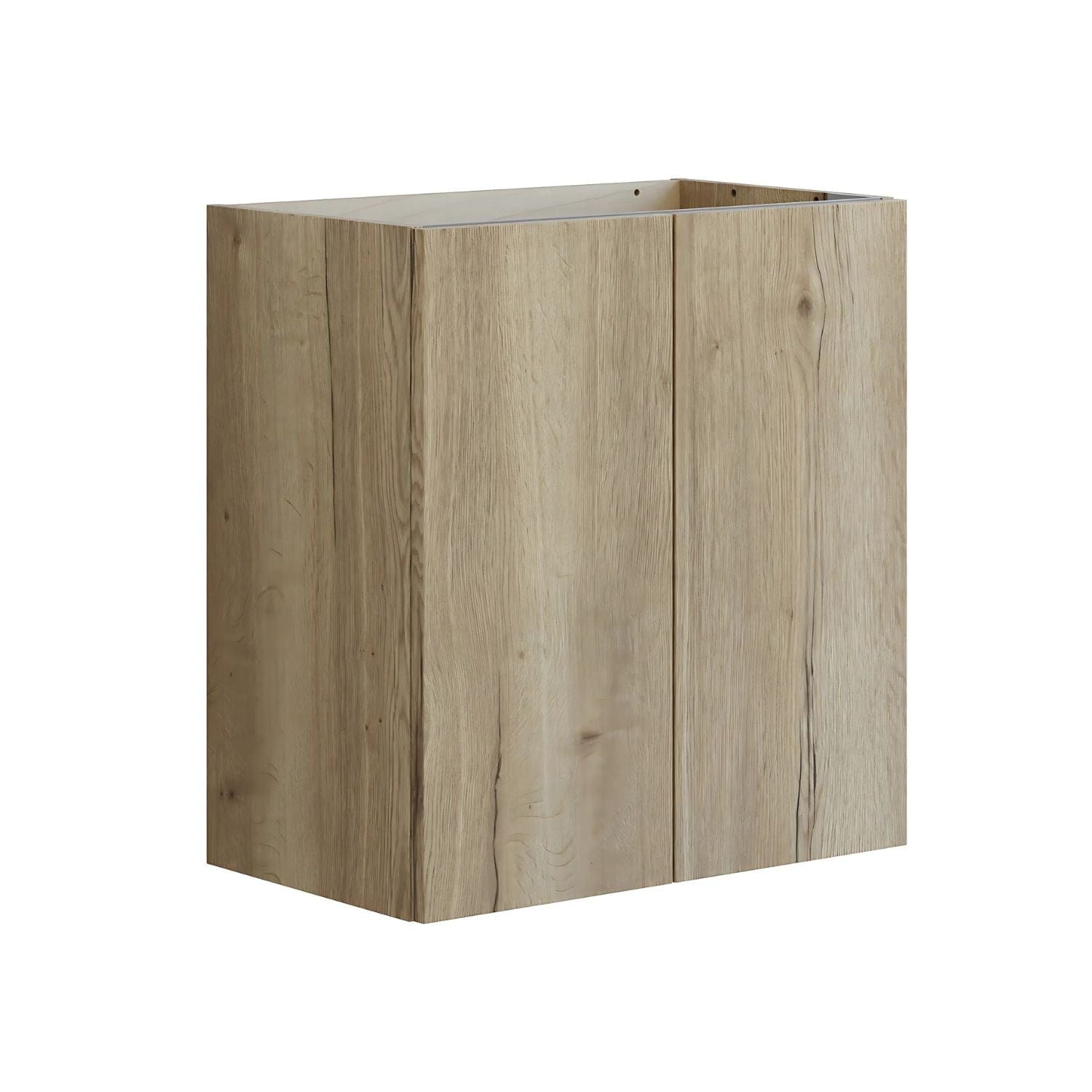 Dansani Inzo Glatt Servantskap Slim 2 Dører B60-80xH64xD35cm Natur eik / 60cm Dansani Servantskap DA-U04-1049