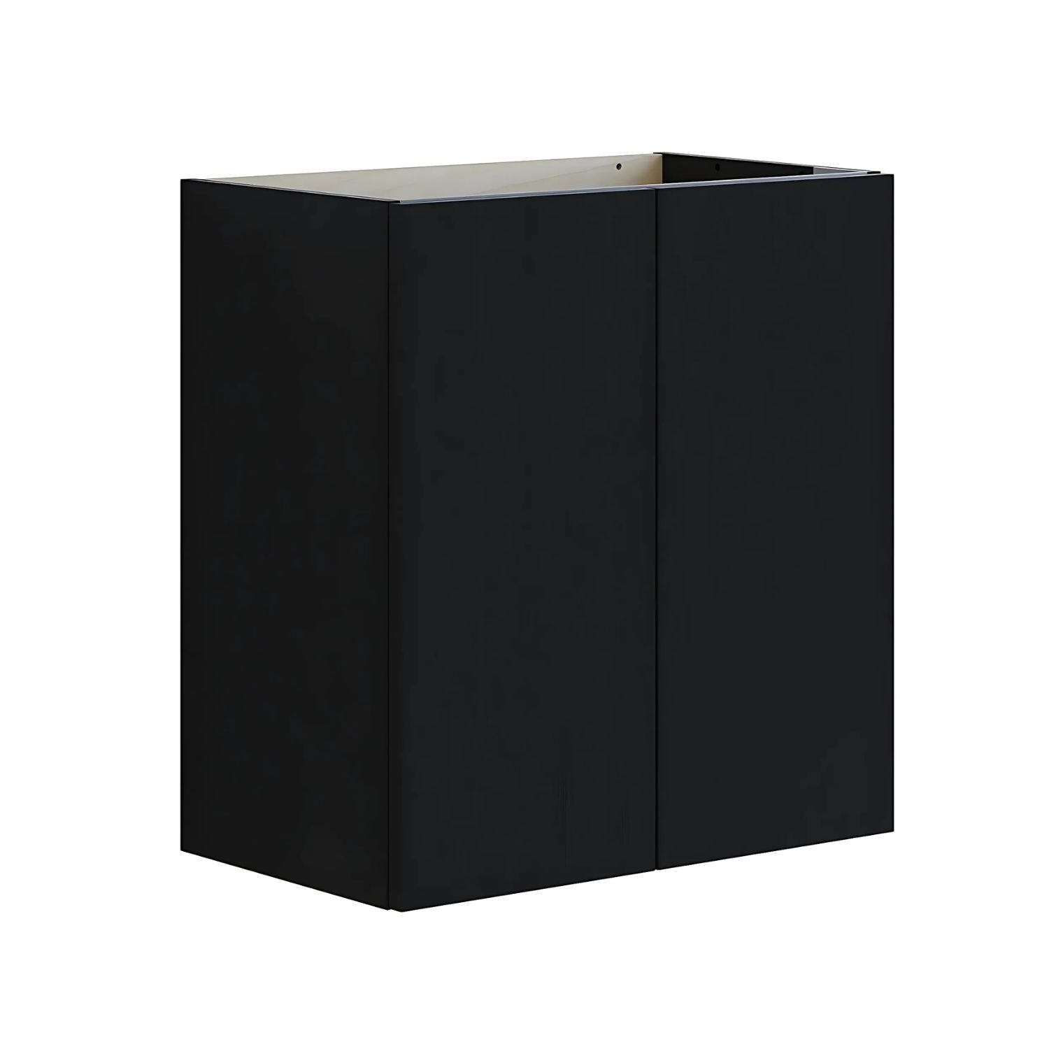 Dansani Inzo Glatt Servantskap Slim 2 Dører B60-80xH64xD35cm Svart eik / 60cm Dansani Servantskap DA-U04-1050