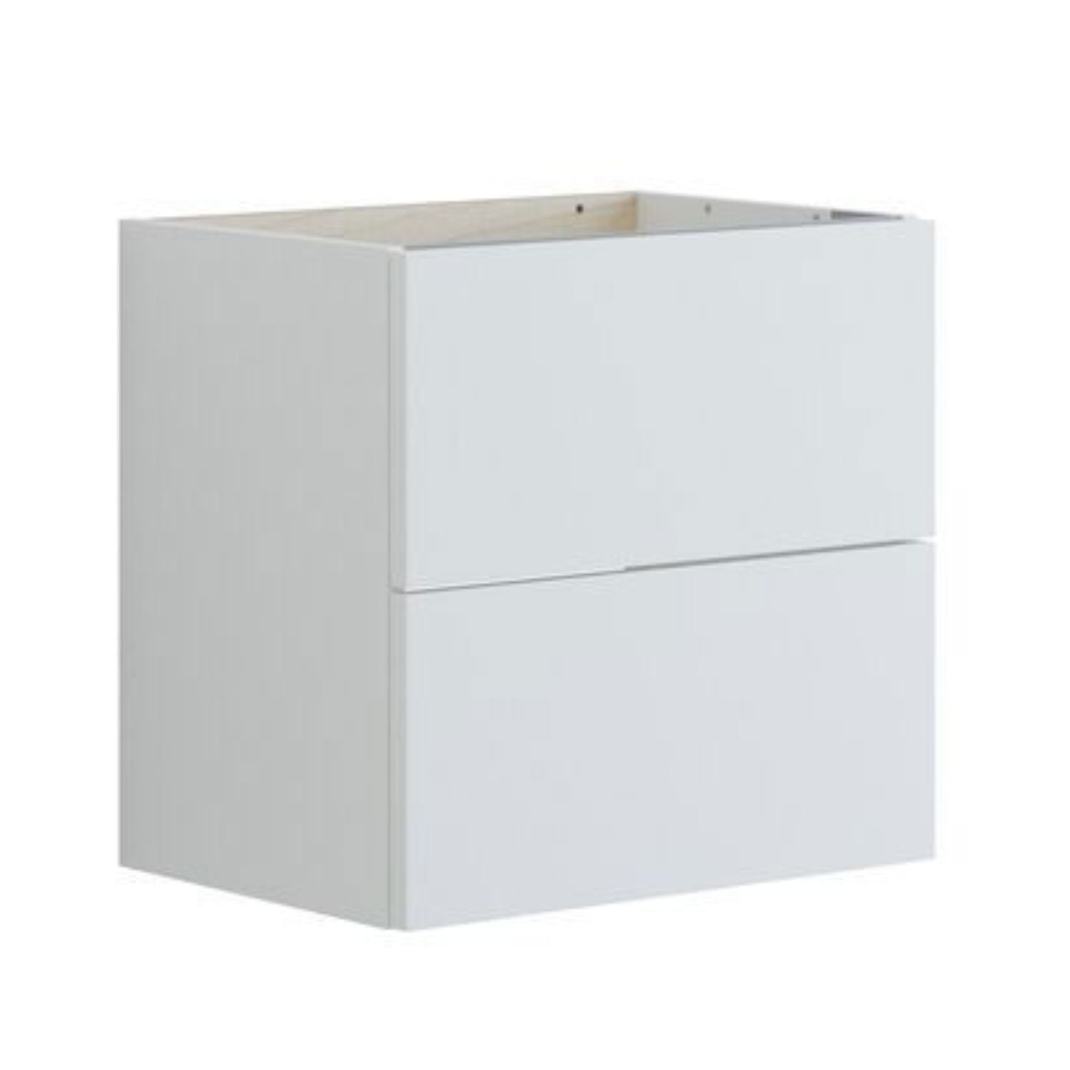 Dansani Inzo Glatt Servantskap Slim 2 Skuff Hvit matt / 50cm Dansani Servantskap DA-U06-1010