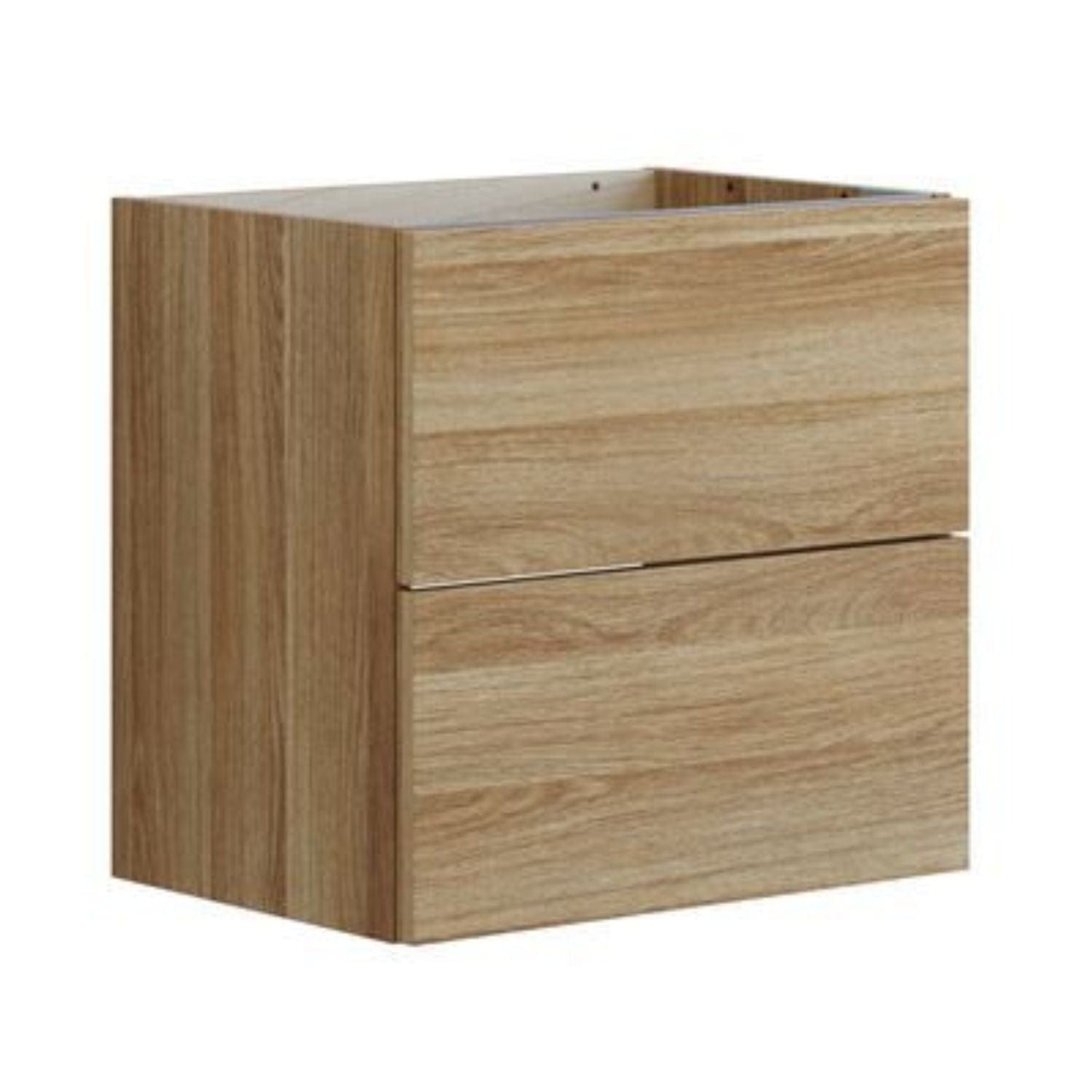 Dansani Inzo Glatt Servantskap Slim 2 Skuff Varm eik / 50cm Dansani Servantskap DA-U06-1055