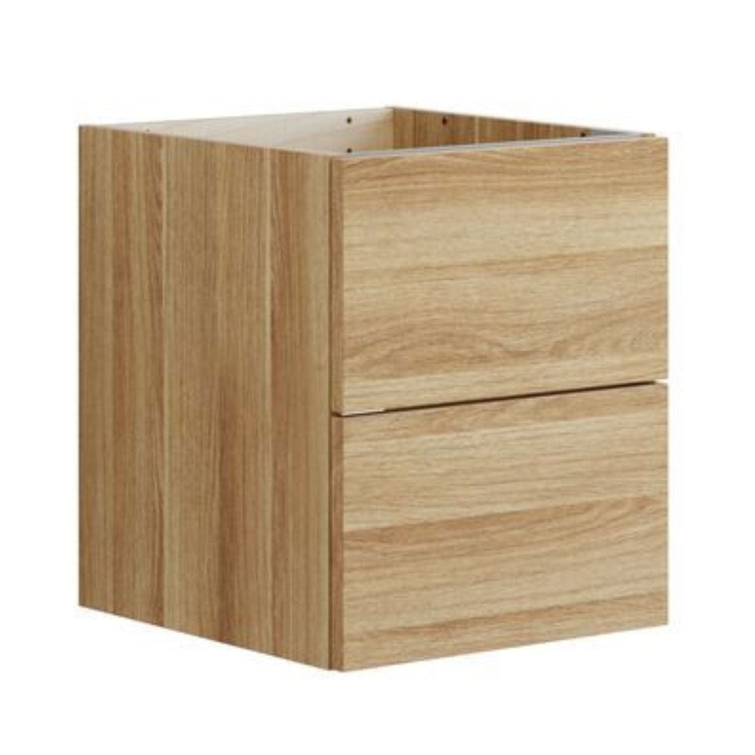 Dansani Inzo Glatt Sideskap 2 skuff Varm eik / 40cm Dansani Sideskap bad DA-U52-1055