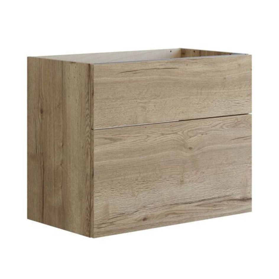 Dansani Inzo Glatt Underskap Natur eik / 80cm Dansani Sideskap bad DA-U38-1049