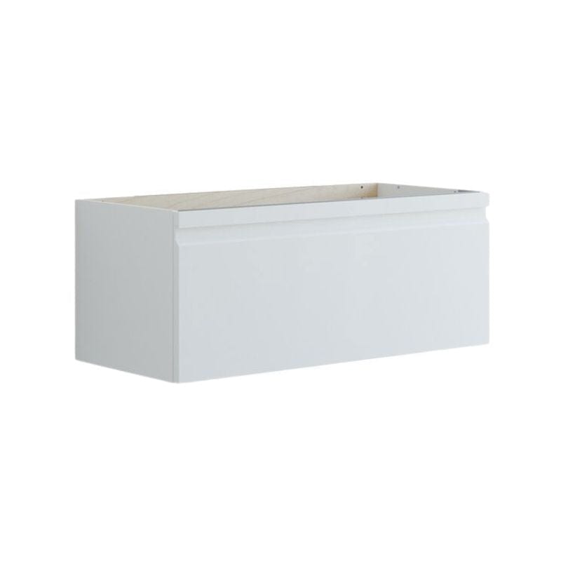 Dansani Inzo Integrert Servantskap 1 skuff B60-120xH40xD44cm Hvit matt lakk / 100cm Dansani Servantskap DA-U16-2071