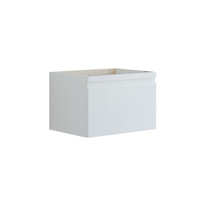 Dansani Inzo Integrert Servantskap 1 skuff B60-120xH40xD44cm Hvit matt lakk / 60cm Dansani Servantskap DA-U14-2071