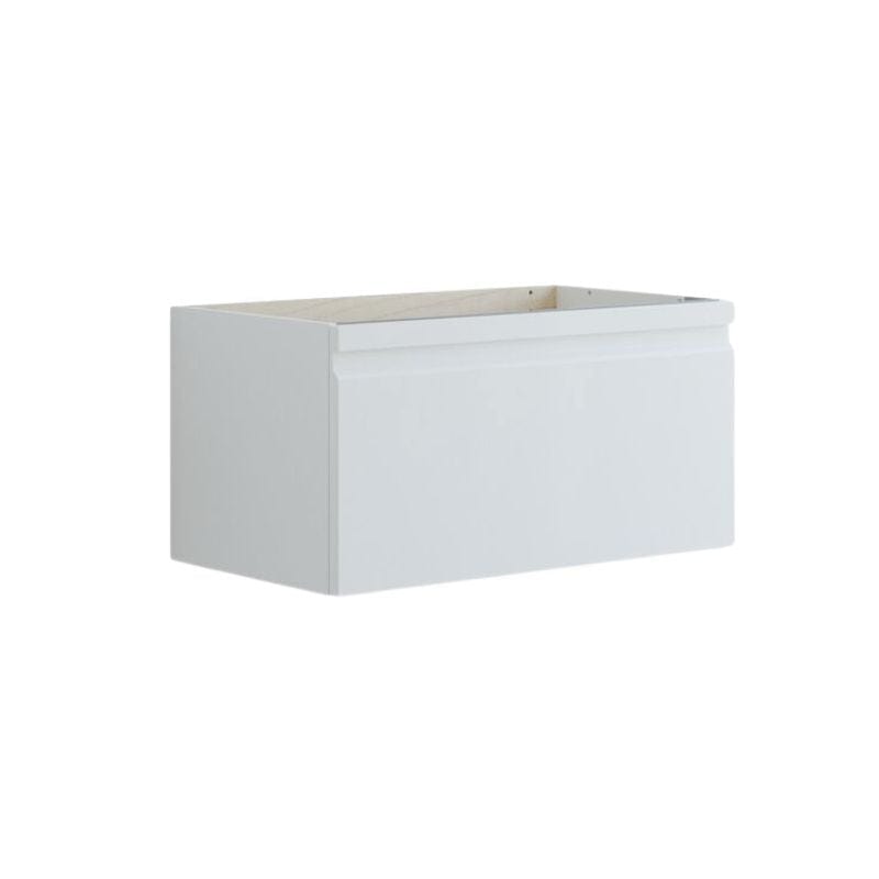 Dansani Inzo Integrert Servantskap 1 skuff B60-120xH40xD44cm Hvit matt lakk / 80cm Dansani Servantskap DA-U15-2071