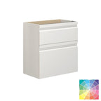 Dansani Inzo Integrert Servantskap Slim 2 skuff ekstra høy underskuff