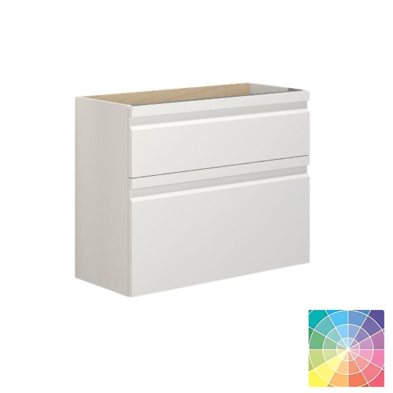 Dansani Inzo Integrert Servantskap Slim 2 skuff - ekstra høy underskuff NCS farge / 80cm Dansani Servantskap DA-M06-2099