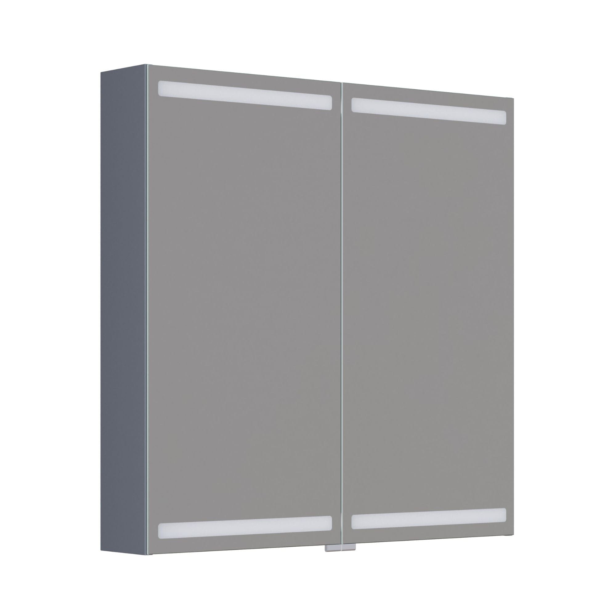 Dansani Inzo Level Speilskap Grå matt / 80cm Dansani Speilskap DA-S878-103