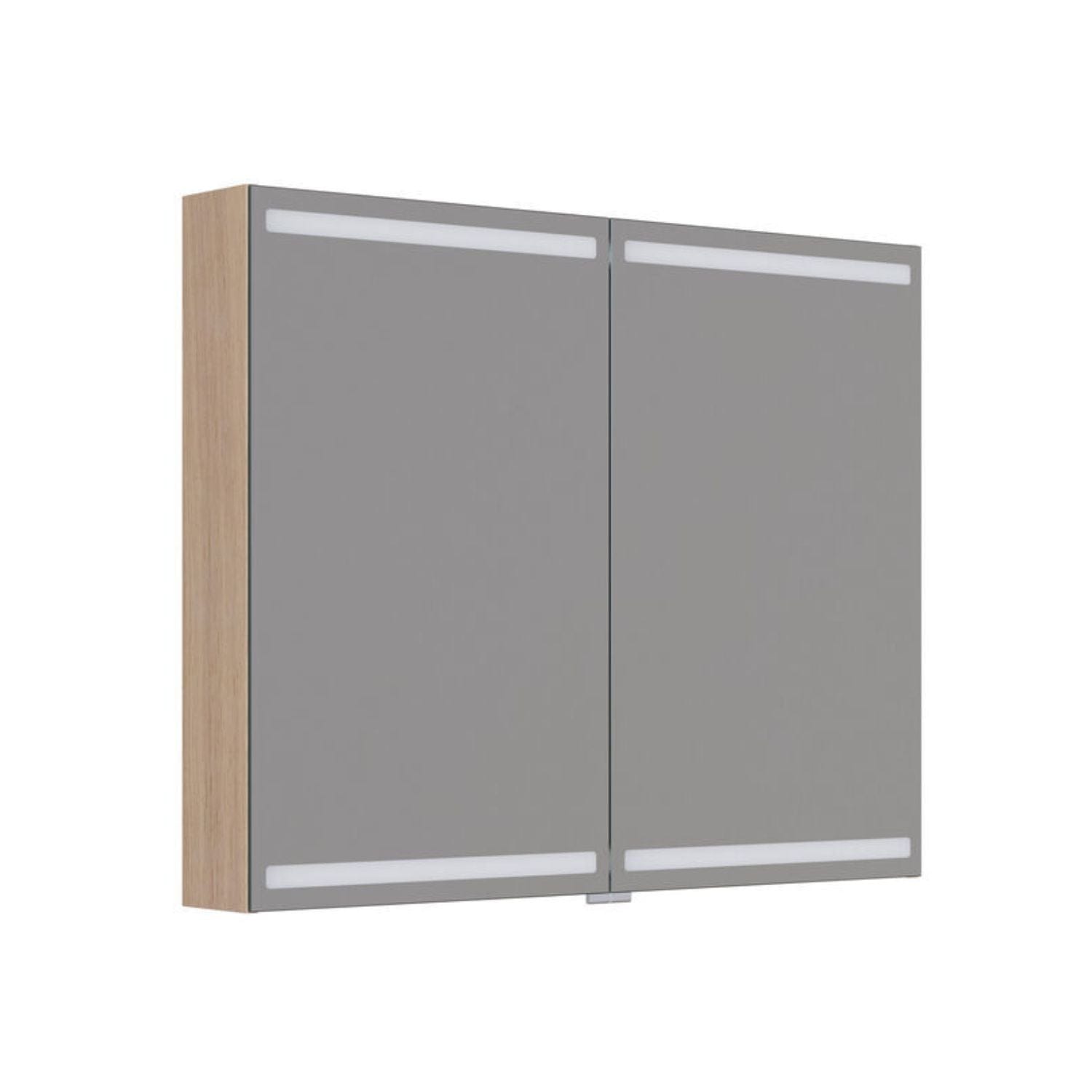 Dansani Inzo Level Speilskap Lys eik / 100cm Dansani Speilskap DA-S870-178