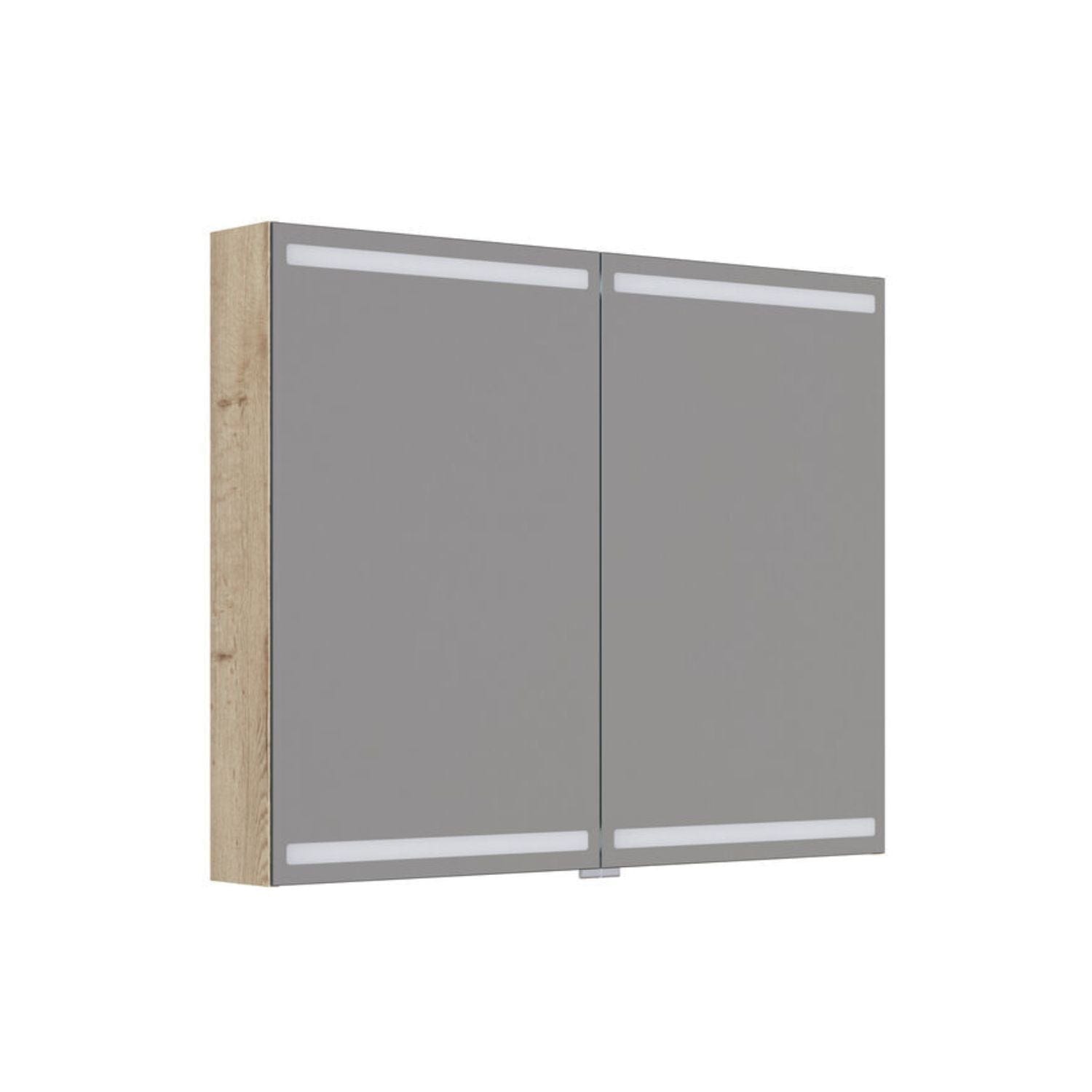 Dansani Inzo Level Speilskap Natur eik / 100cm Dansani Speilskap DA-S870-149