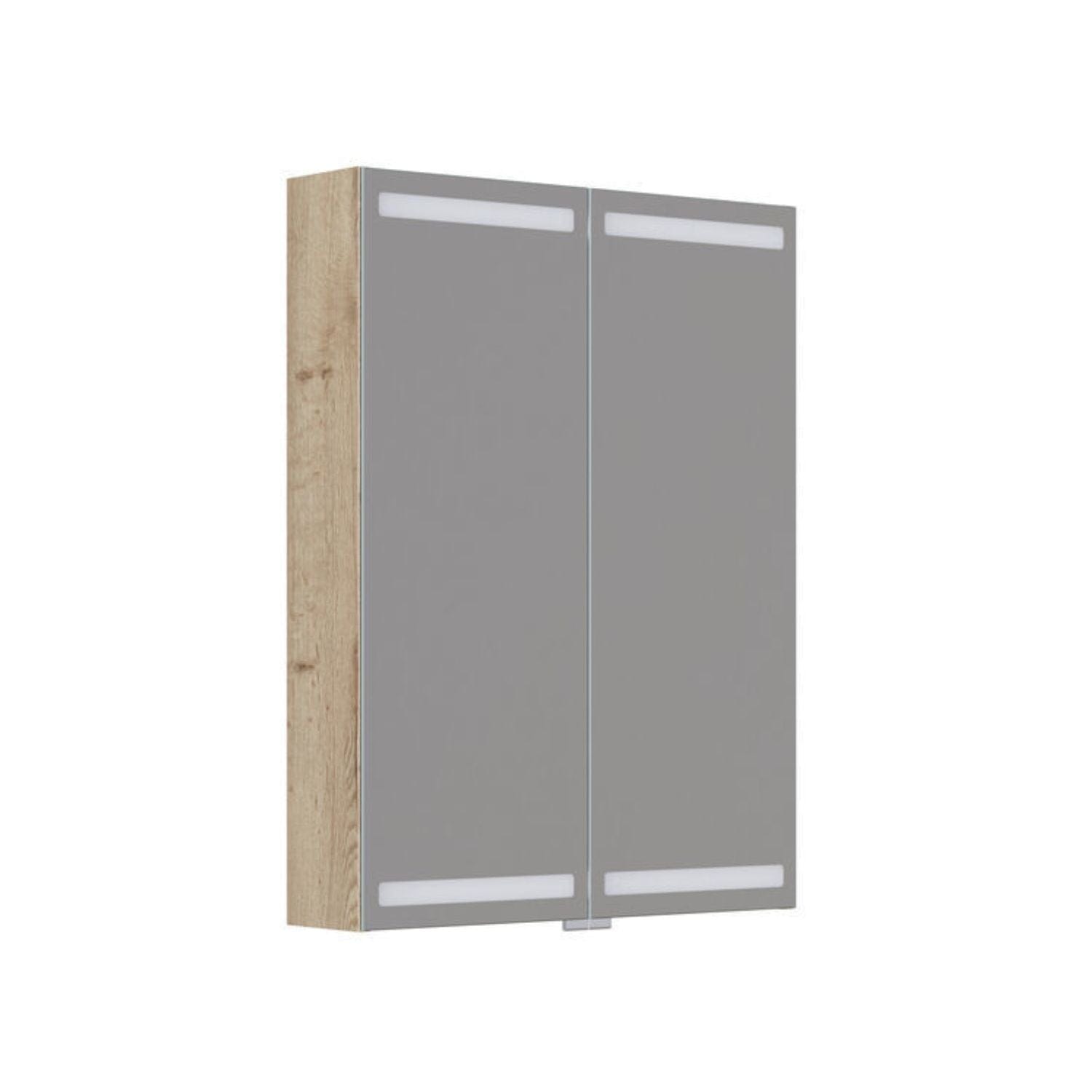 Dansani Inzo Level Speilskap Natur eik / 60cm Dansani Speilskap DA-S876-149