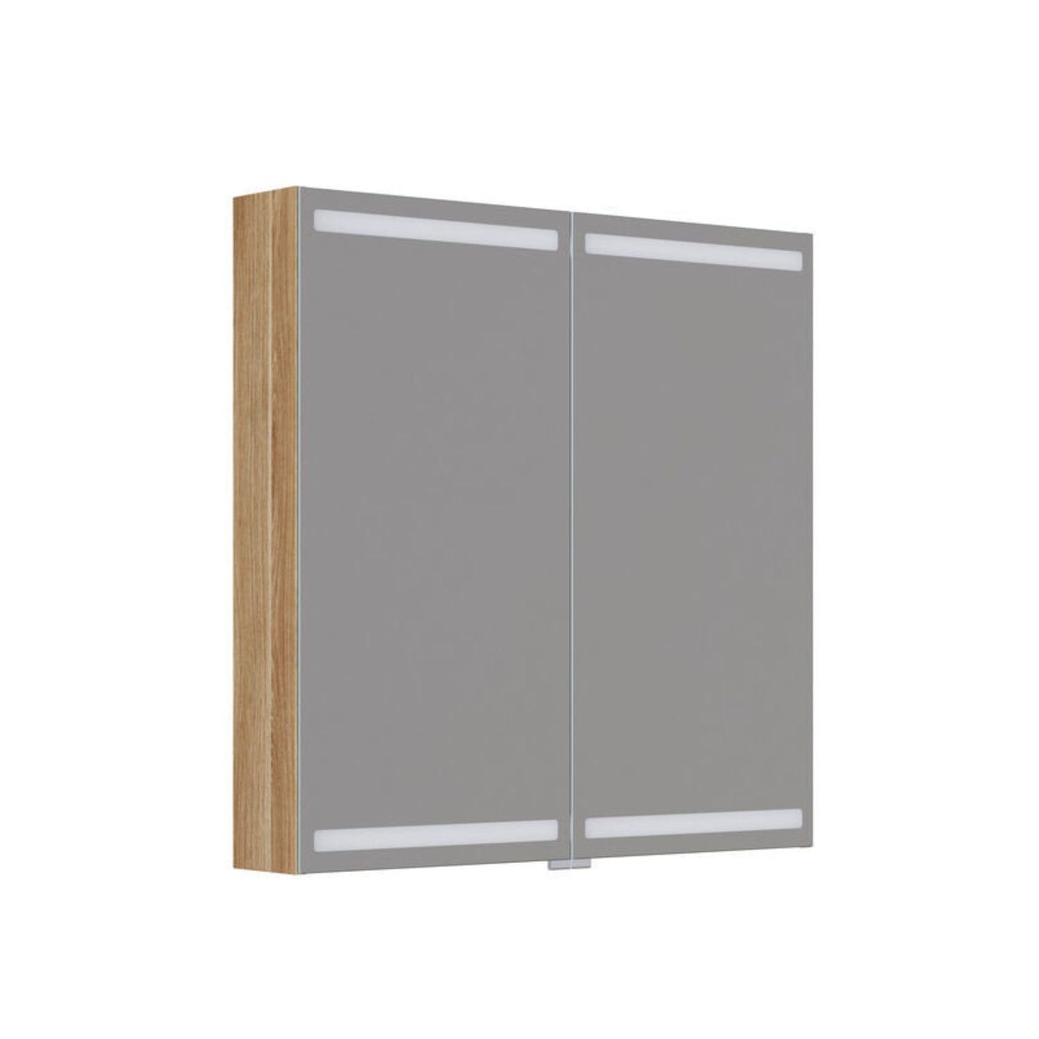 Dansani Inzo Level Speilskap Varm eik / 80cm Dansani Speilskap DA-S878-155