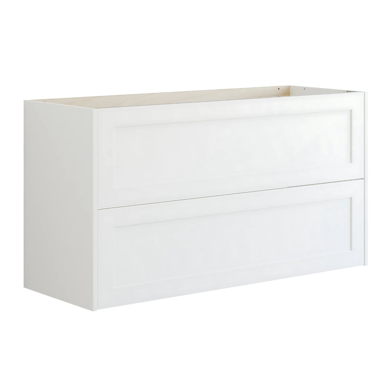 Dansani Inzo Ramme Skap 2 skuff B60-120xH64xD44cm Hvit matt / 120cm Dansani Sideskap bad DA-T18-3010