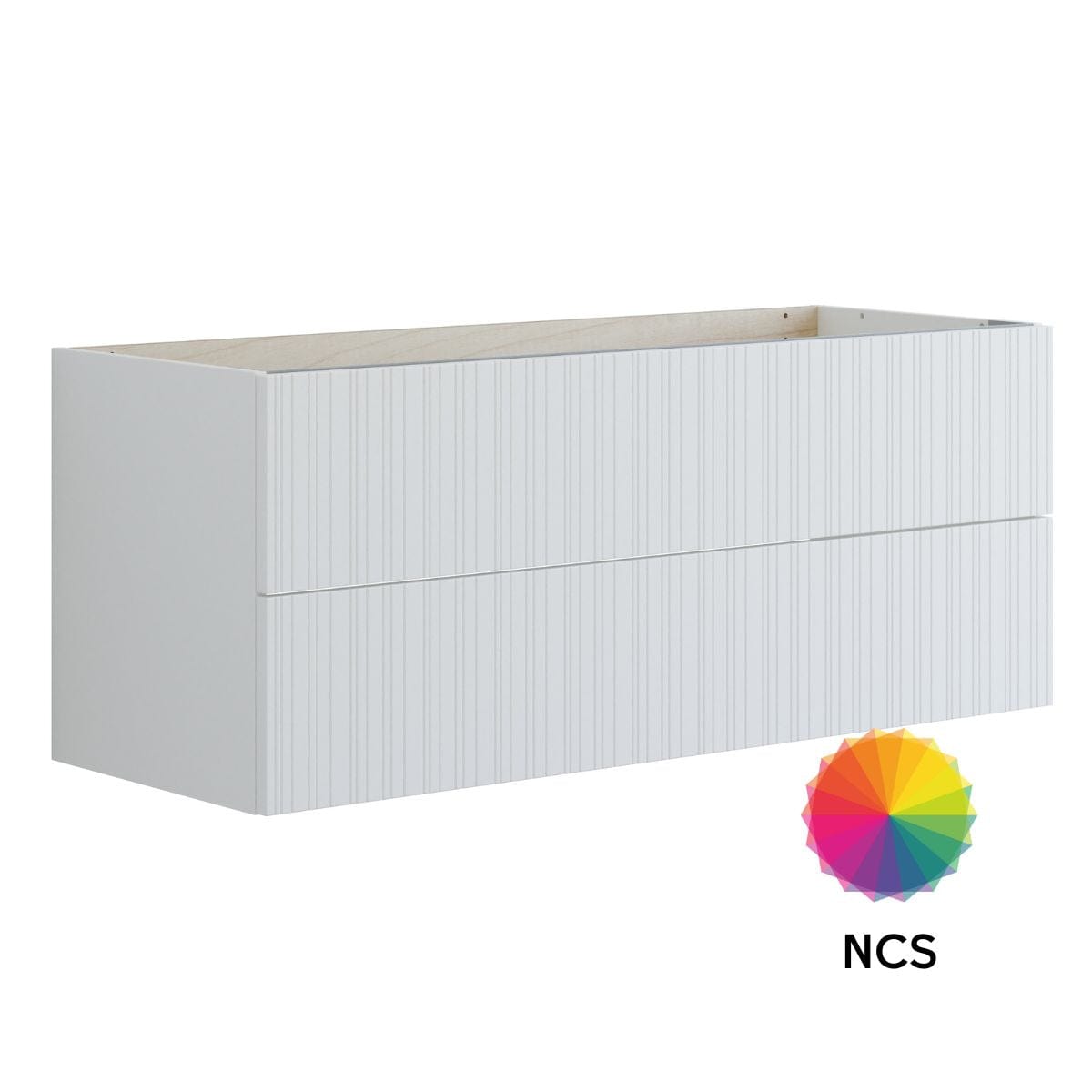 Dansani Inzo Riflet Servantskap 2 skuff B60-120xH48xD44cm NCS farge / 120cm Dansani Servantskap DA-U22-9099