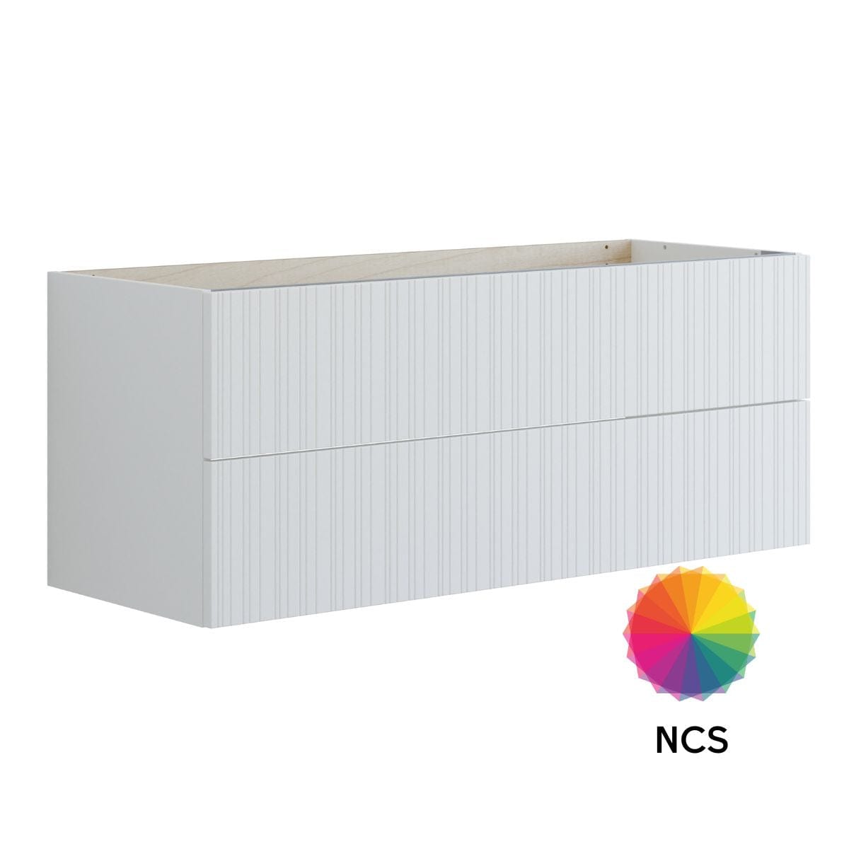 Dansani Inzo Riflet Servantskap 2 skuff B60-120xH48xD44cm NCS farge / 120cm dobbel Dansani Servantskap DA-U23-9099