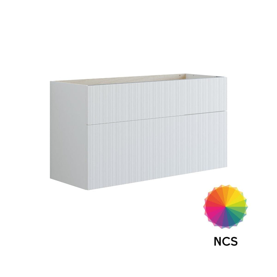 Dansani Inzo Riflet Servantskap 2 skuff B60-120xH64xD44cm NCS farge / 120cm dobbel Dansani Servantskap DA-U28-9099