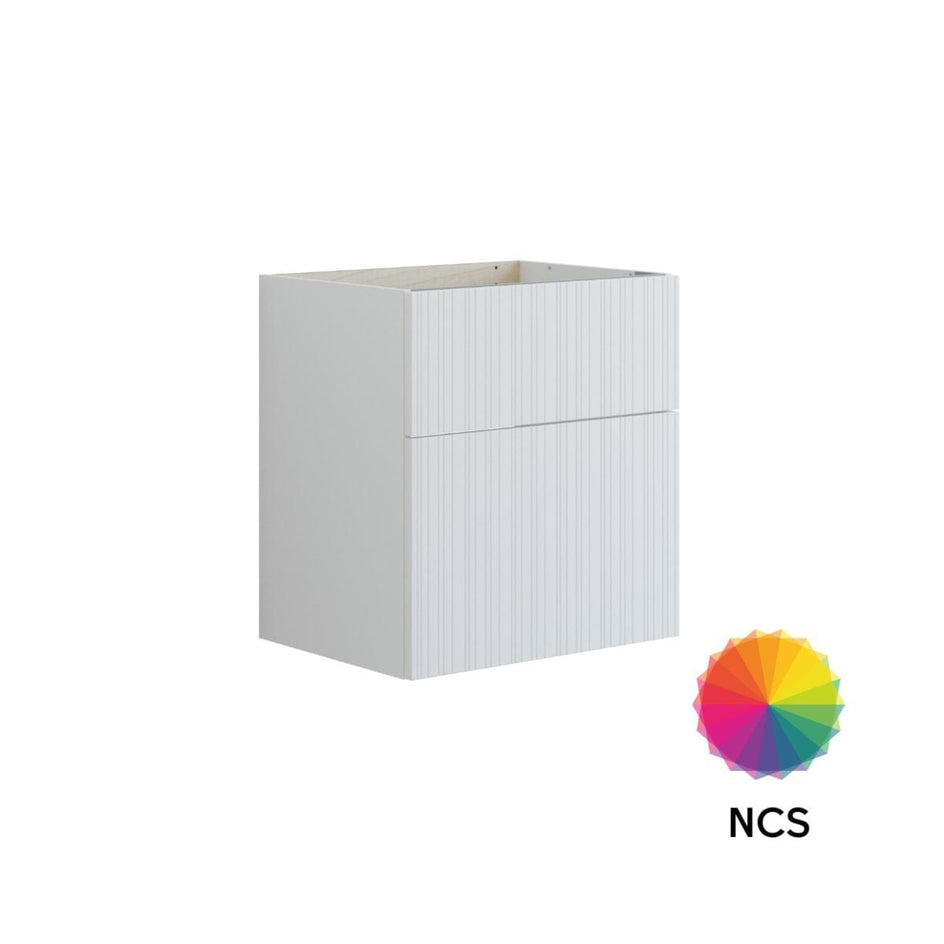 Dansani Inzo Riflet Servantskap 2 skuff B60-120xH64xD44cm NCS farge / 60cm Dansani Servantskap DA-U24-9099