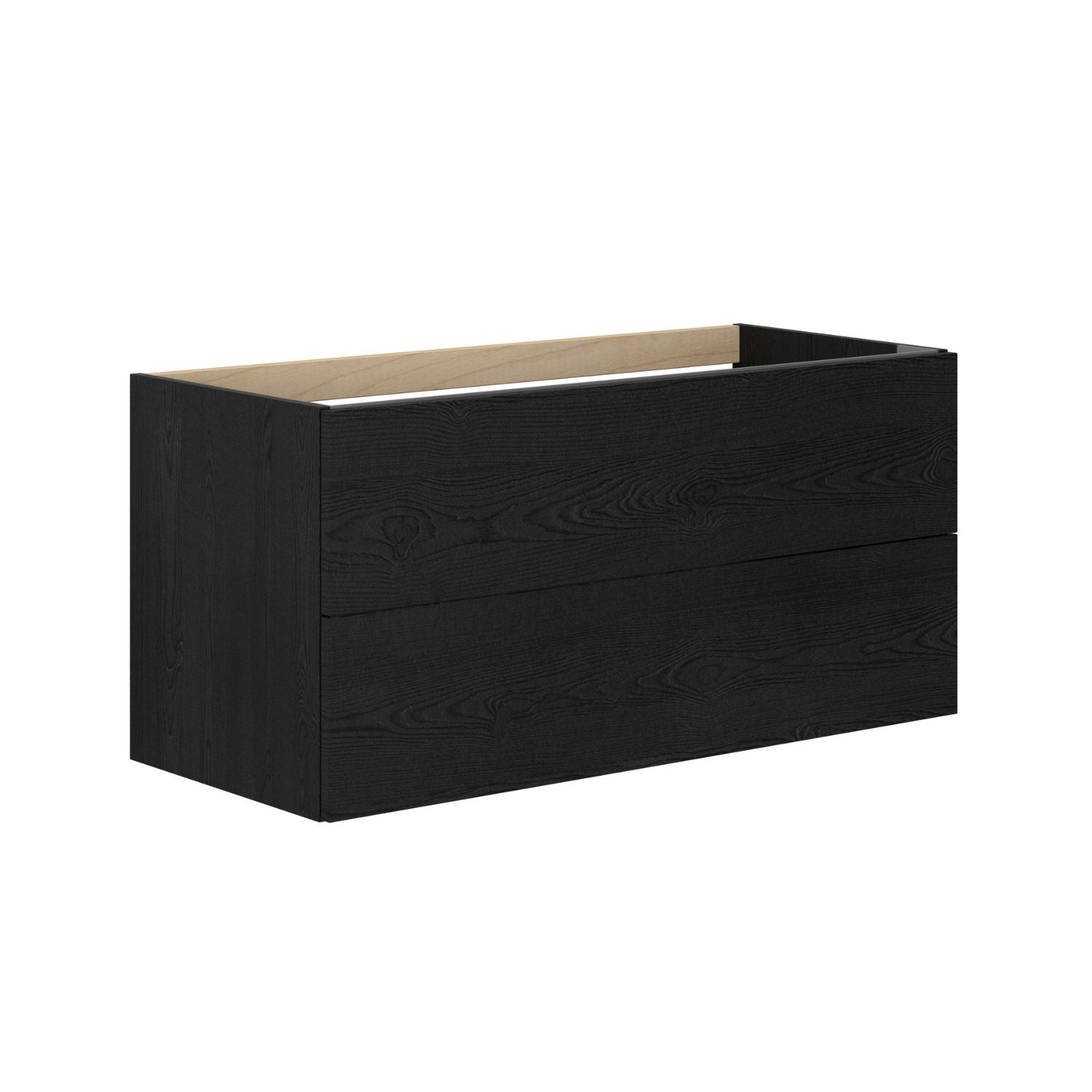 Dansani Inzo Servantskap 2sk B60-120xH48xD44cm, Glatt Svart eik / 100cm Dansani Servantskap DA-M10-1050