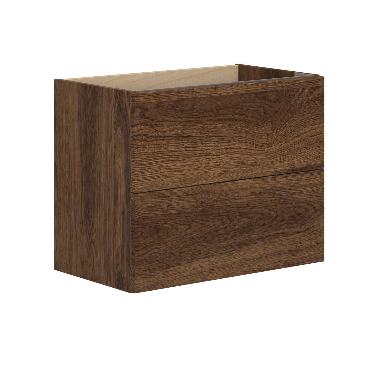 Dansani Inzo Servantskap 2sk B60xH48xD35cm, Glatt Brun eik Dansani Servantskap DA-M02-1052