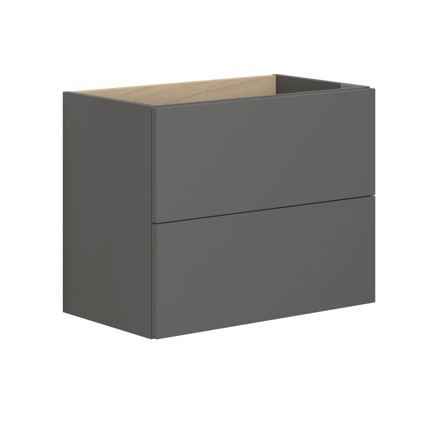 Dansani Inzo Servantskap 2sk B60xH48xD35cm, Glatt Grå matt Dansani Servantskap DA-M02-1003