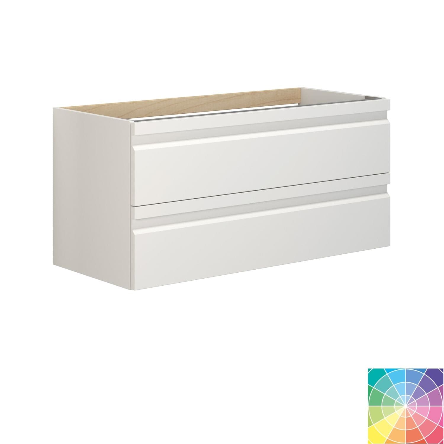 Dansani Inzo Servantskap med 2sk B60-120xH48xD44cm, Integrert NCS Farge / 100cm Dansani Servantskap DA-M10-2099