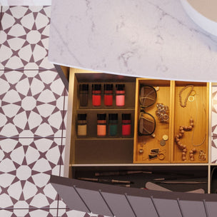 Dansani Inzo Skuffedisplay B16cm