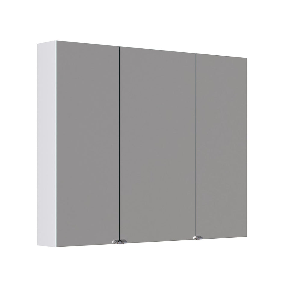 Dansani Inzo Style Speilskap 3 dører Hvit matt / 100cm Dansani Speilskap DA-S881-110