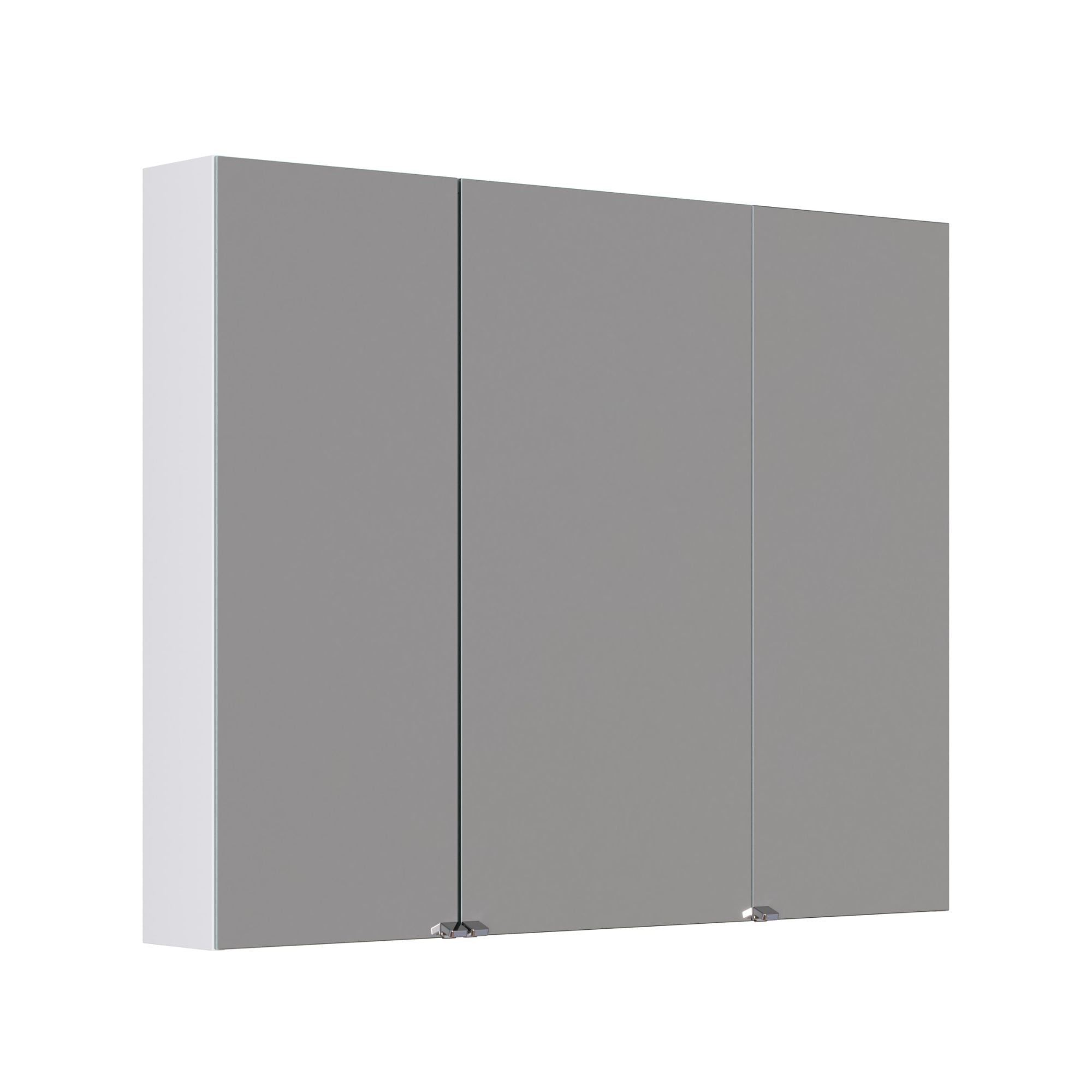 Dansani Inzo Style Speilskap 3 dører Hvit matt / 100cm Dansani Speilskap DA-S881-110