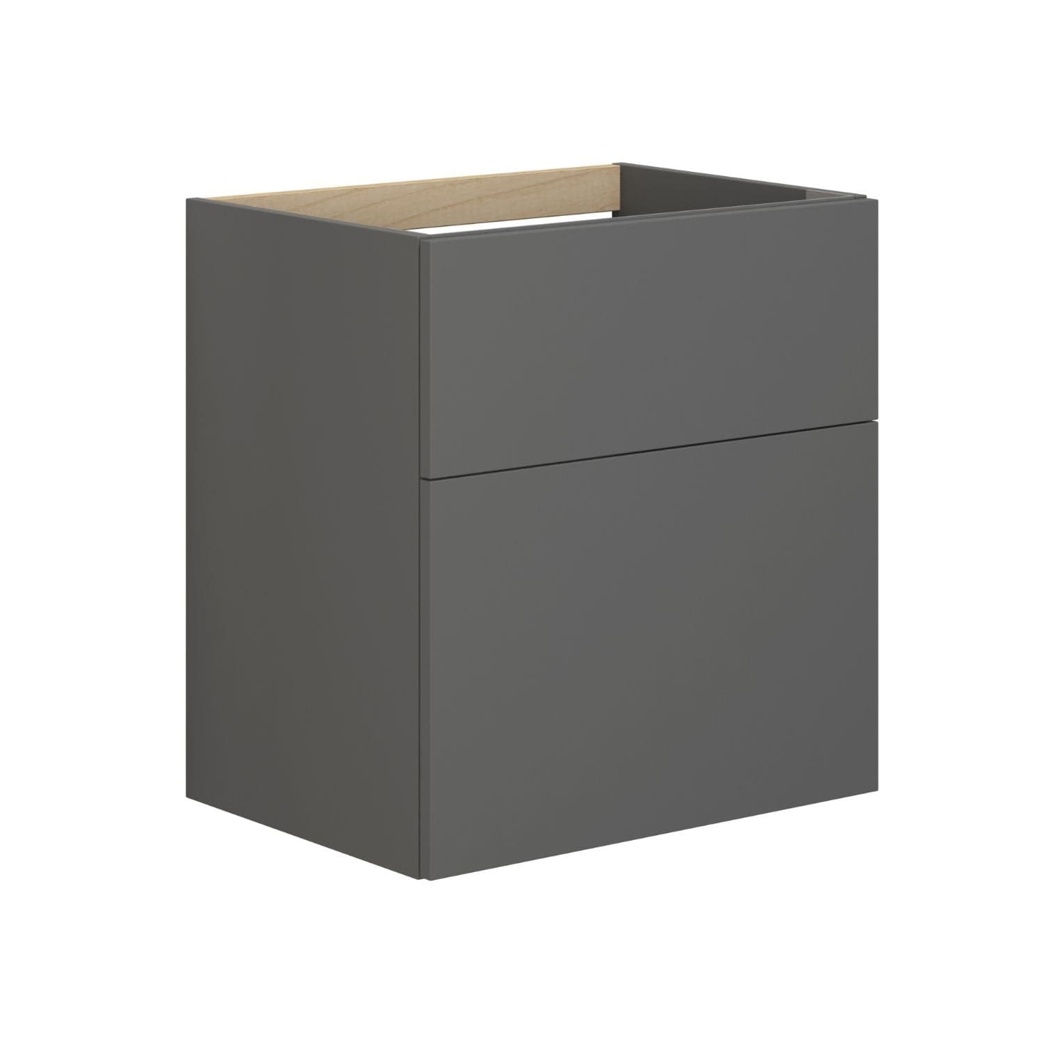 Dansani Inzo Underskap B60-120xH64xD44cm - Glatt Grå matt / 60cm Dansani Sideskap bad DA-M47-1003