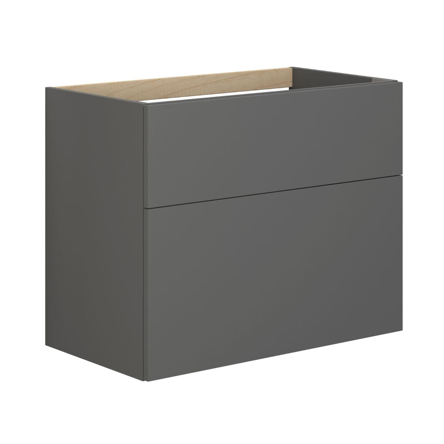 Dansani Inzo Underskap B60-120xH64xD44cm - Glatt Grå matt / 80cm Dansani Sideskap bad DA-M48-1003