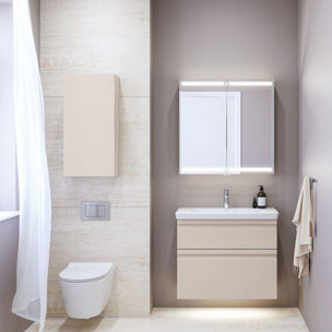 Dansani Inzo Urban Alu-ramme svart Overskap 1 dør B40xH80xD19cm