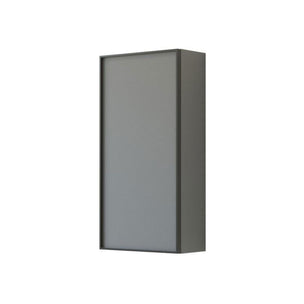 Dansani Inzo Urban Alu-ramme svart Overskap 1 dør B40xH80xD19cm