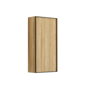 Dansani Inzo Urban Alu-ramme svart Overskap 1 dør B40xH80xD19cm