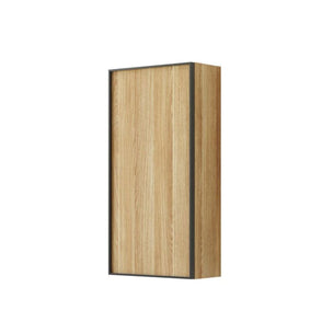 Dansani Inzo Urban Alu-ramme svart Overskap 1 dør B40xH80xD19cm