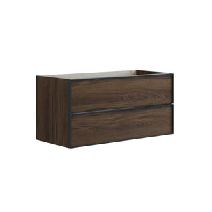 Dansani Inzo Urban Alu-ramme svart Underskap 2 skuff B60-120xH48xD44cm