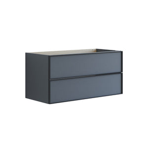 Dansani Inzo Urban Alu-ramme svart Underskap 2 skuff B60-120xH48xD44cm