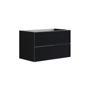 Dansani Inzo Urban Alu-ramme svart Underskap 2 skuff B60-120xH48xD44cm