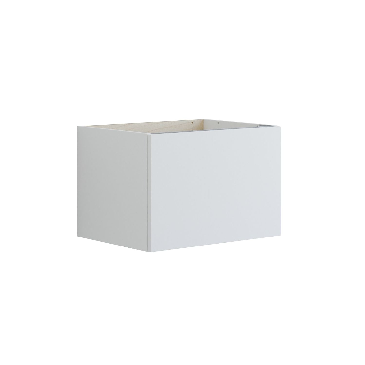 Dansani Inzo Urban Glatt Servantskap 1 skuff B60-120xH40xD44cm Hvit matt / 60cm Dansani Servantskap DA-U14-1010