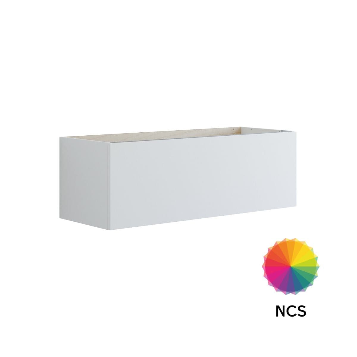 Dansani Inzo Urban Glatt Servantskap 1 skuff B60-120xH40xD44cm NCS farge / 120cm Dansani Servantskap DA-U17-1099