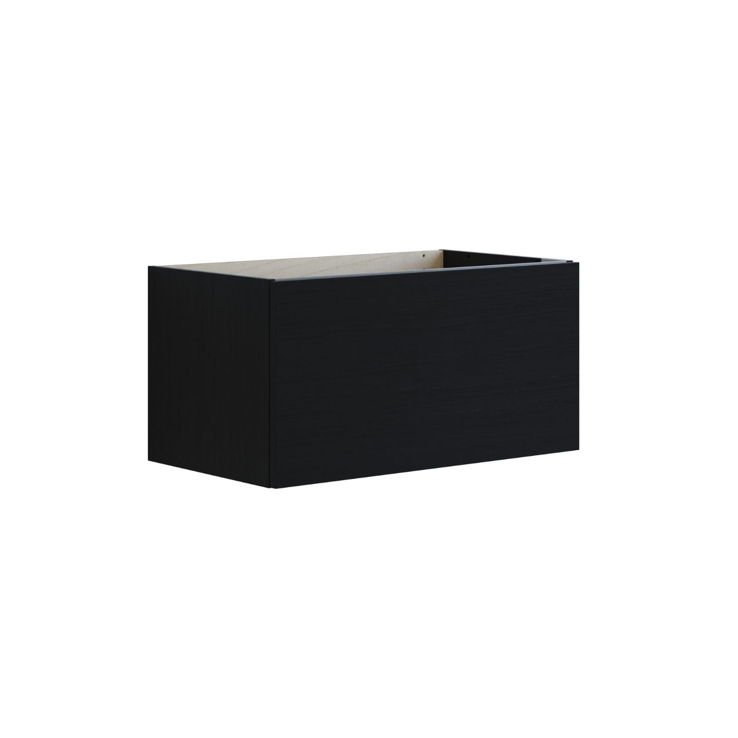 Dansani Inzo Urban Glatt Servantskap 1 skuff B60-120xH40xD44cm Svart eik / 80cm Dansani Servantskap DA-U15-1050