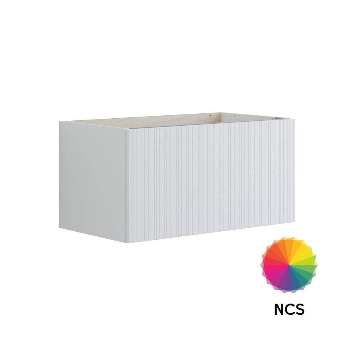 Dansani Inzo Urban Riflet Underskap 1 skuff B60-120xH40xD44cm NCS farge / 80cm Dansani Sideskap bad DA-U30-9099