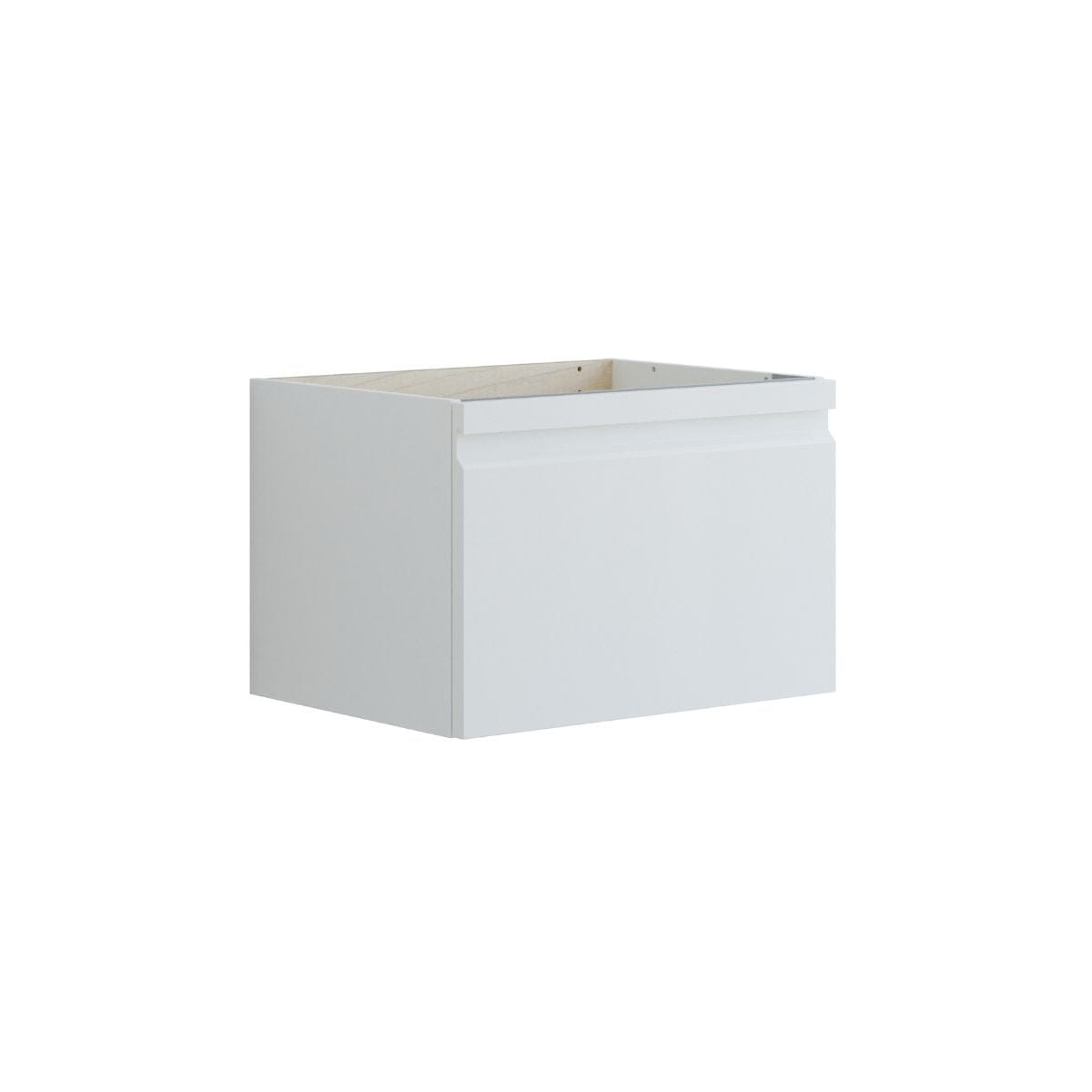 Dansani Inzo Urban Underskap med Integrert Grep 1 skuff B60-120xH40xD44cm Hvit matt lakk / 60cm Dansani Sideskap bad DA-U29-2071