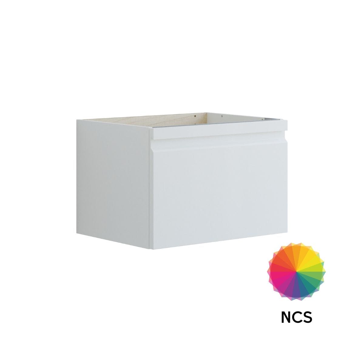 Dansani Inzo Urban Underskap med Integrert Grep 1 skuff B60-120xH40xD44cm NCS farge / 60cm Dansani Sideskap bad DA-U29-2099